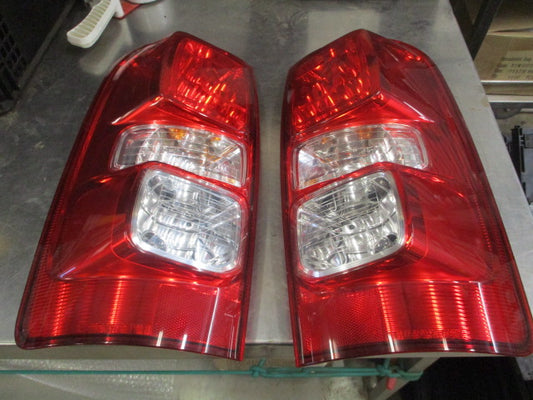 Holden RG Colorado Genuine Left And Right Tail Light Pair Used Part
