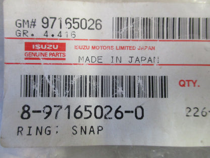 Isuzu Genuine Snap Ring New Part