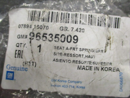 Holden Barina Genuine Upper Spring Seat New Part