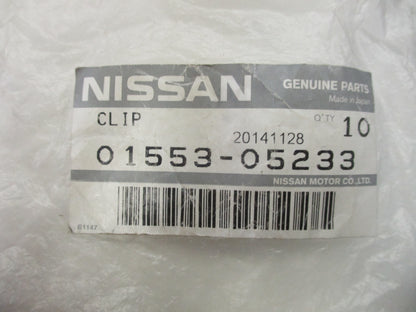 Nissan D40/D23 Navara/Maxima/Murano/Altima Genuine Front Guard Liner Clip Set of 10 New Part