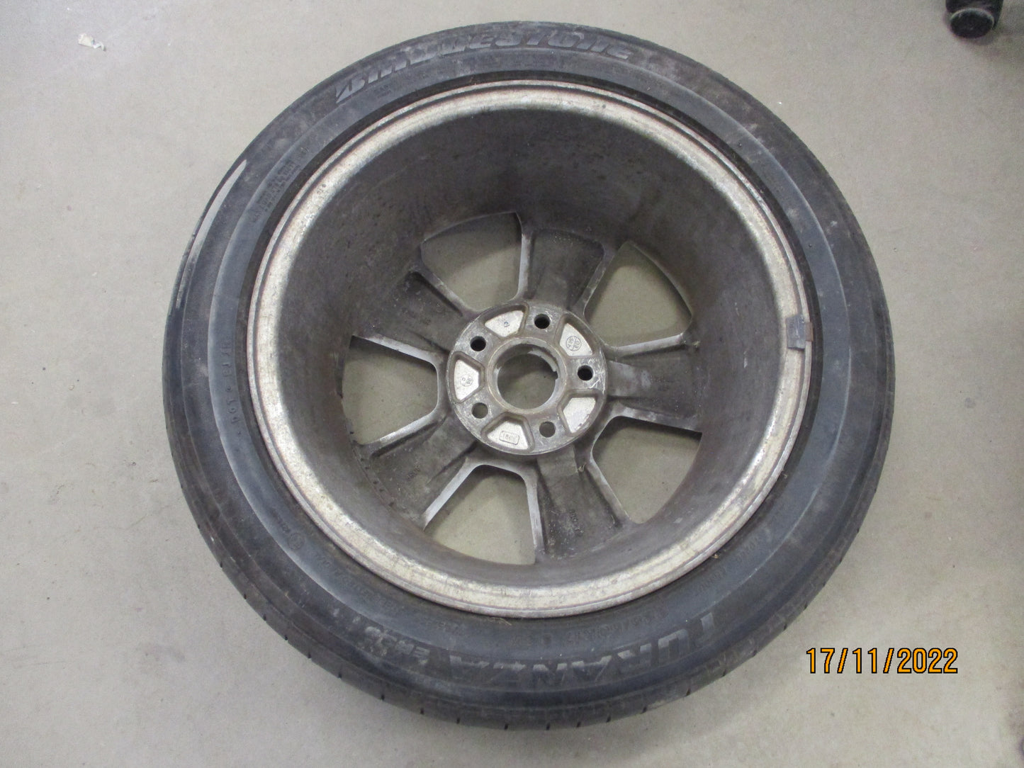 Holden Alloy 17X8JJ Good Spare Rim Has Rash As Per Photos Used Part