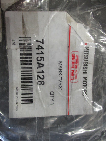 Mitsubishi DB 380 VRX Genuine Boot Lid Badge New Part