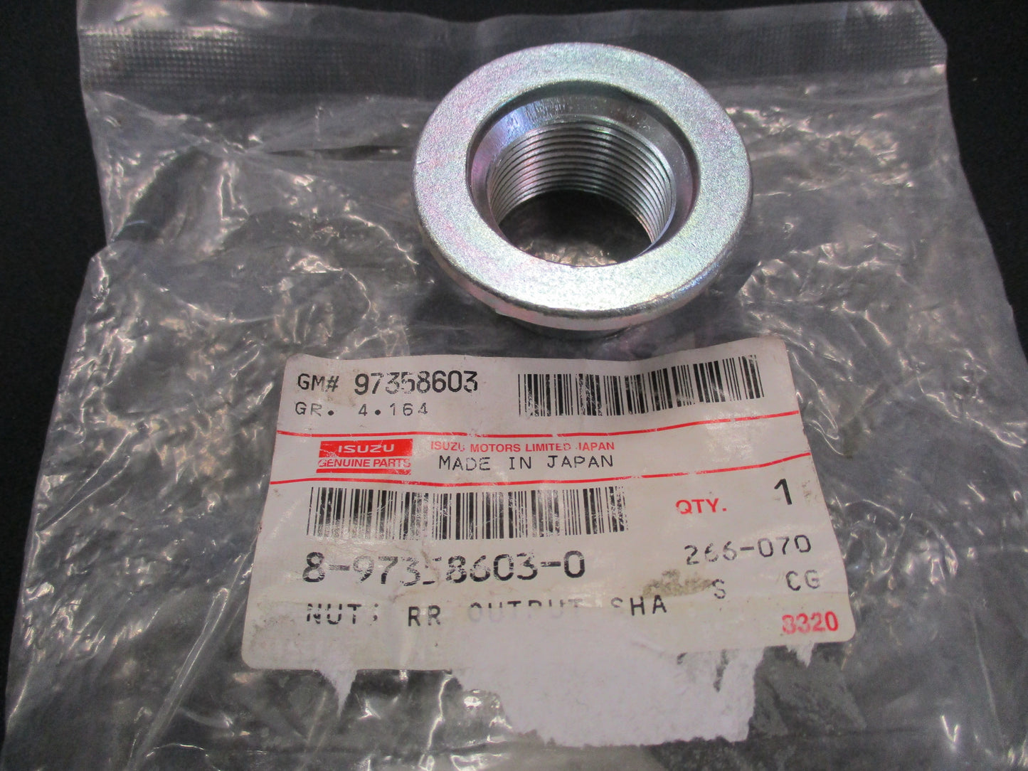 Holden Colorado Genuine Propeller Shaft Trans Flange Nut New Part
