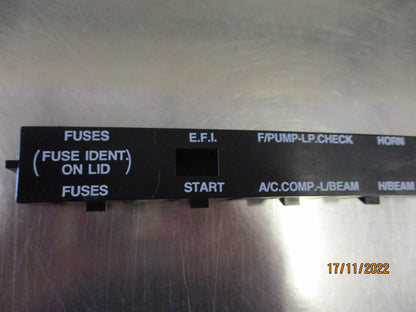 Holden VS Commodore Genuine Relay Housing Series 2 Upgrade New Part