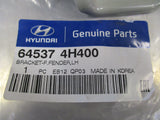 Hyundai iLoad and iMax Genuine Bracket Fender Front Left New Part