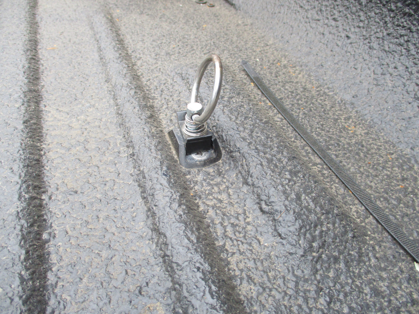 Toyota Hilux SR5 Dual Cab Genuine Tub Assembly With Rhino Liner & Tie Down Points Used Part