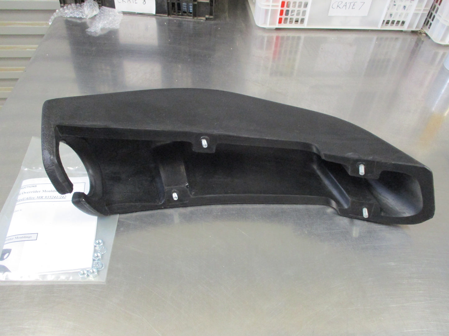 Mitsubishi MQ Triton Genuine Left Hand Bull bar Overrider Kit New Part