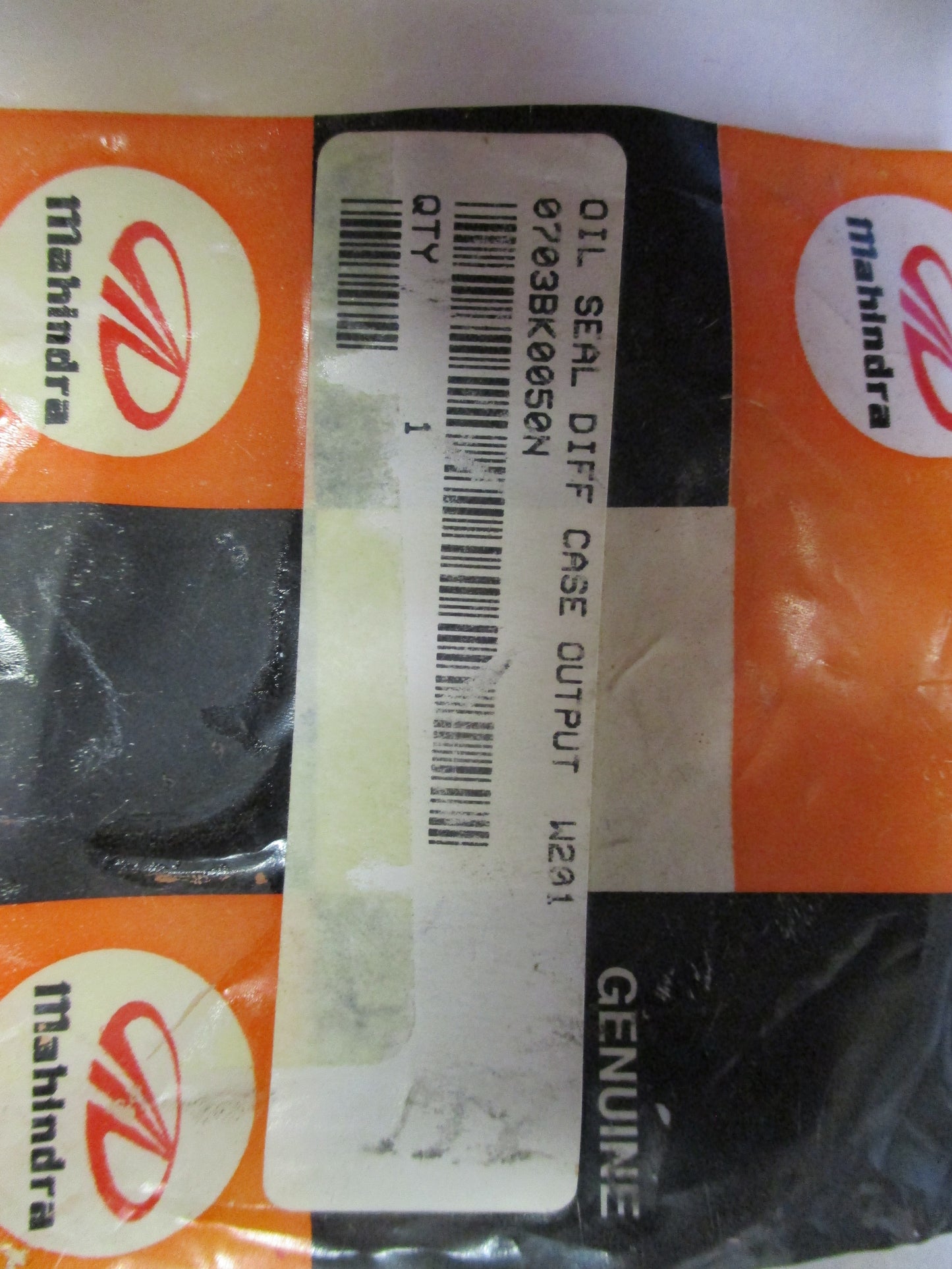 Mahindra Genuine Diff Case Oil Seal Output New Part