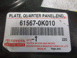 Toyota Hilux Genuine quarter rear panel end right hand side internal new part