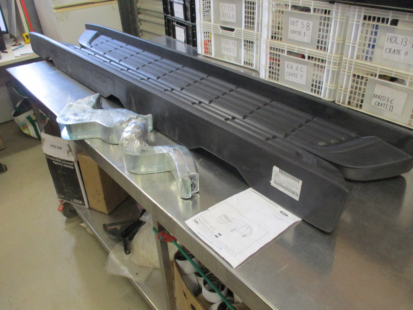 Ford Everest Genuine Side Step Kit New Part