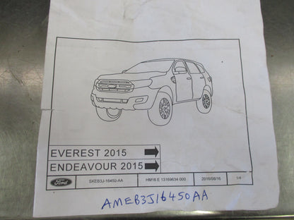 Ford Everest Genuine Side Step Kit New Part