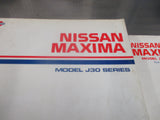 Nissan J30 Maxima Genuine Service Manual and Product Info/Training Manual Used VGC