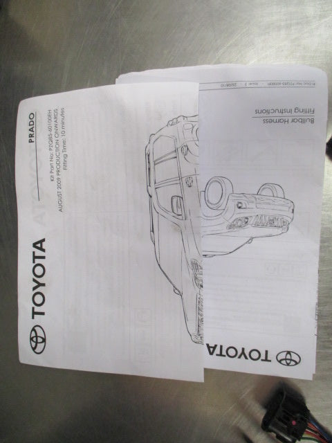 Toyota Prado 150 Series Genuine Bull Bar Wiring Loom Kit New Part
