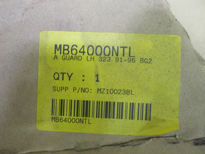 Left Hand Front Guard Suits Mazda 323 BG Sedan New Part