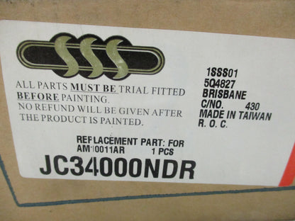 Right Hand Front Guard Suits Jeep XJ Cherokee New Part