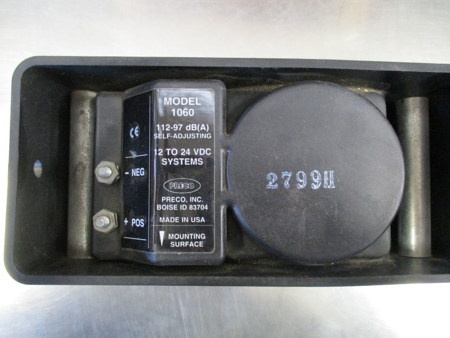 Preco 1060 Reverse Alarm 97-112DB 12/36 Volts New Part