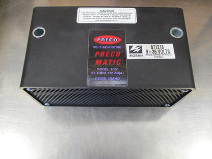 Preco 1060 Reverse Alarm 97-112DB 12/36 Volts New Part