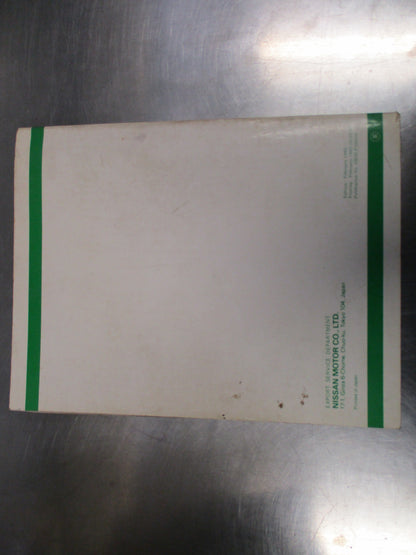 Nissan/Datsun F-22 And H40 Service Manual Used
