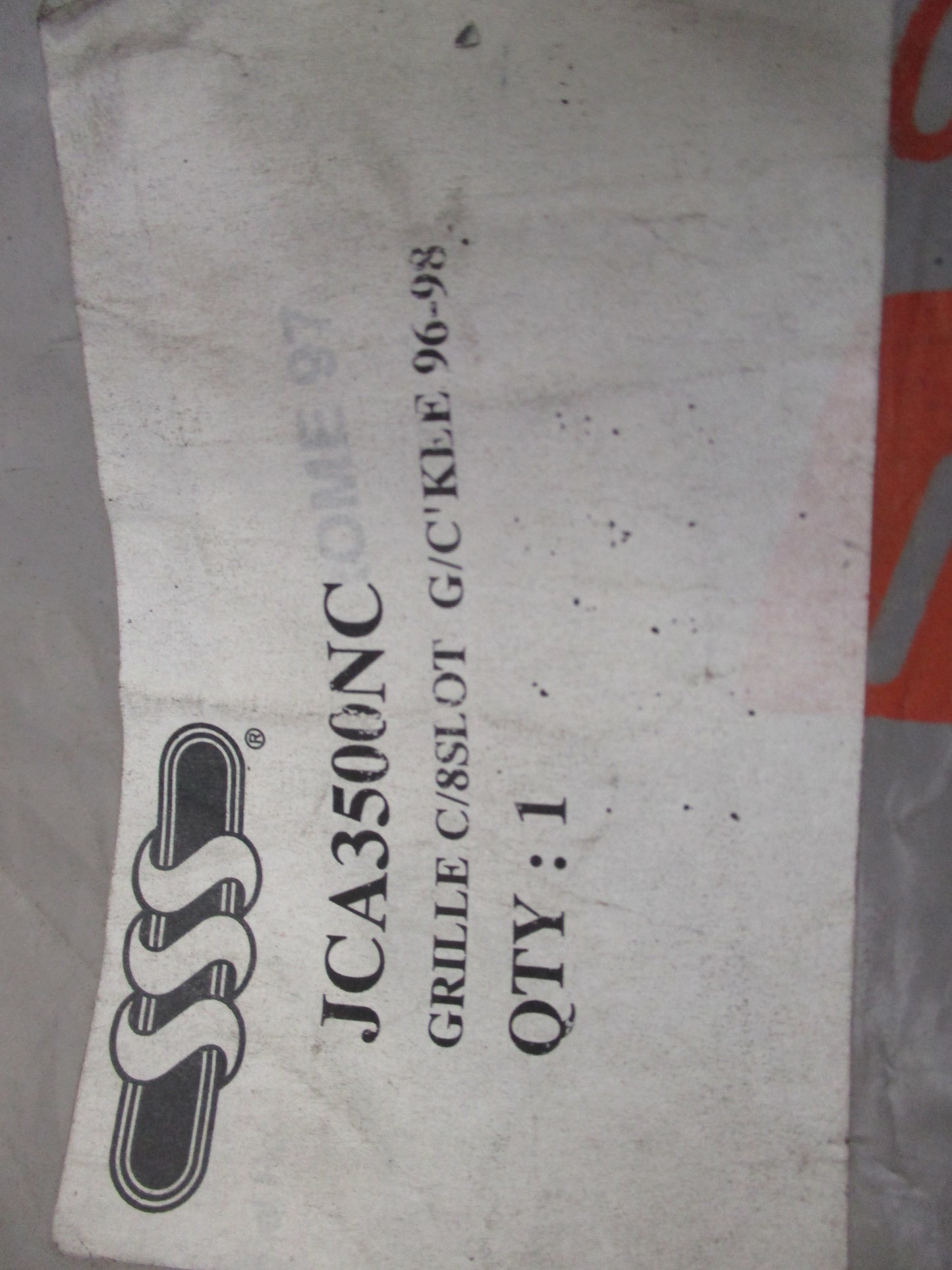 Chrome 8 Slot Grille Suits Jeep ZG Grand Cherokee New Part