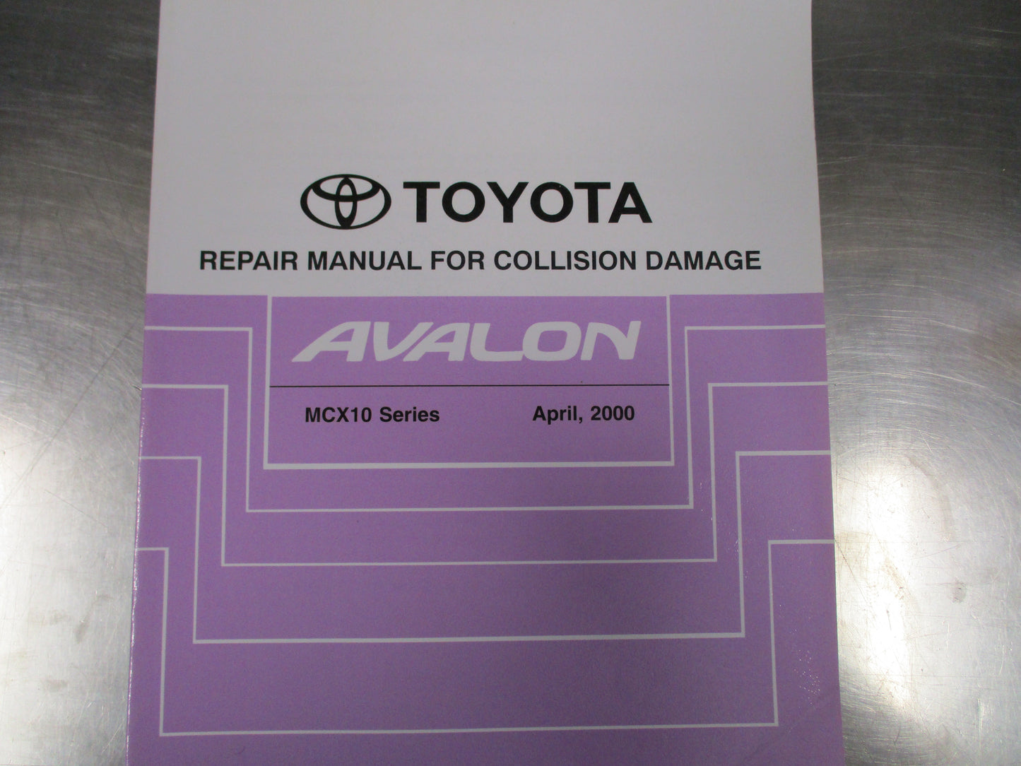 Toyota Avalon Repair Manual For Collision Damage Used