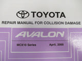 Toyota Avalon Repair Manual For Collision Damage Used