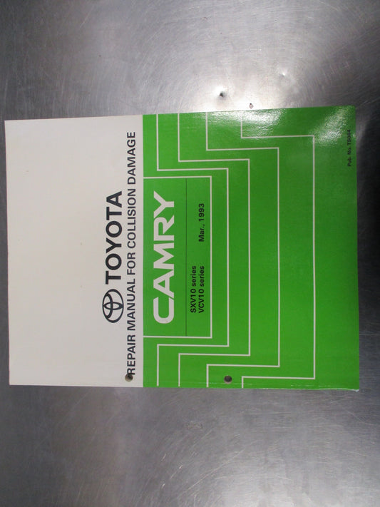 Toyota Camry Repair Manual For Collision Damage Used