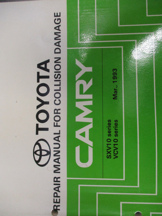 Toyota Camry Repair Manual For Collision Damage Used