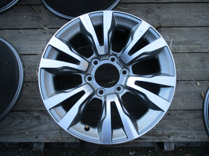 Holden RG Colorado Genuine Set 4 Alloy Wheel 18X7.5J Used Part VGC