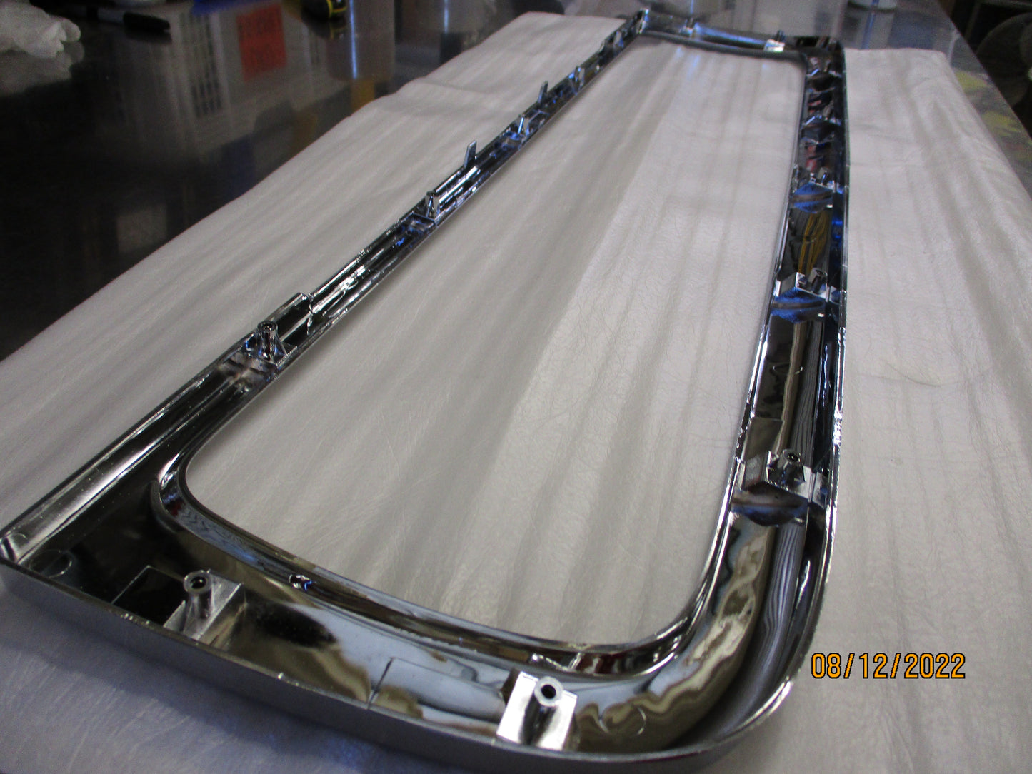 Nissan Navara R50 Genuine Front Chrome Grille Molding New Part