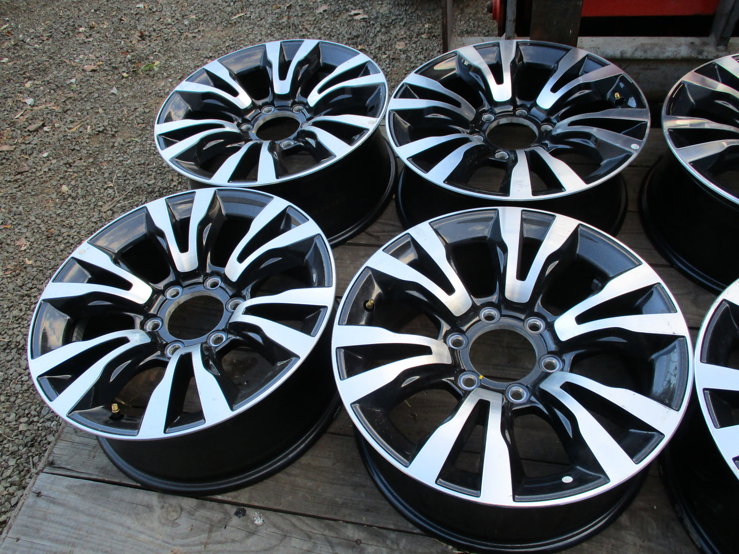 Holden RG Colorado Genuine Set 4 Alloy Wheel 18X7.5J Used Part VGC