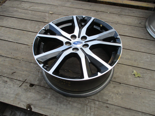 Subaru Impreza Genuine Set 4 Alloy Wheels 17x7J Used Part VGC