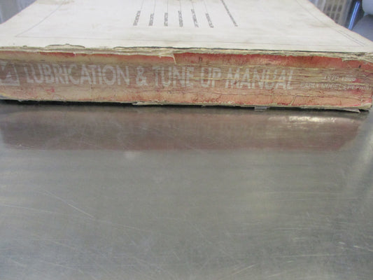 Lubrication & Tune-up Manual 1970-1986 Used