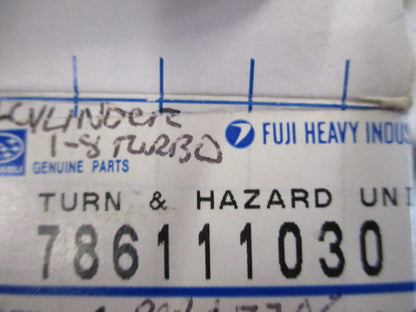 Subaru GL-DL-XT Genuine Turn And Hazard Unit New Part