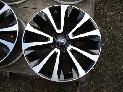 Subaru Forester Premium Genuine Set 4 Alloy Wheels 18X7 Used Part VGC