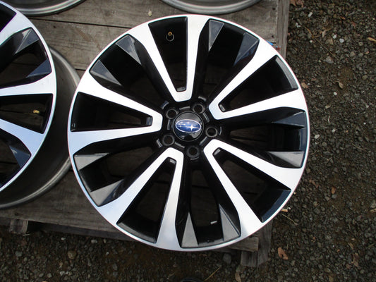 Subaru Forester Premium Genuine Set 4 Alloy Wheels 18X7 Used Part VGC