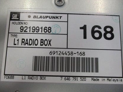 Holden VE-VF Genuine Radio Unit Used