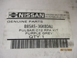 Nissan Pulsar C12T Genuine Rear Park Assist Kit 4 Head With Instructions New Part