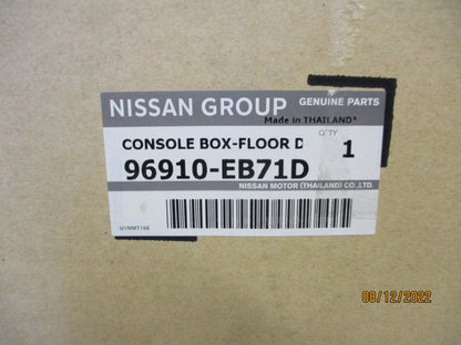 Nissan Navara D40T Genuine Floor Console Box New Part