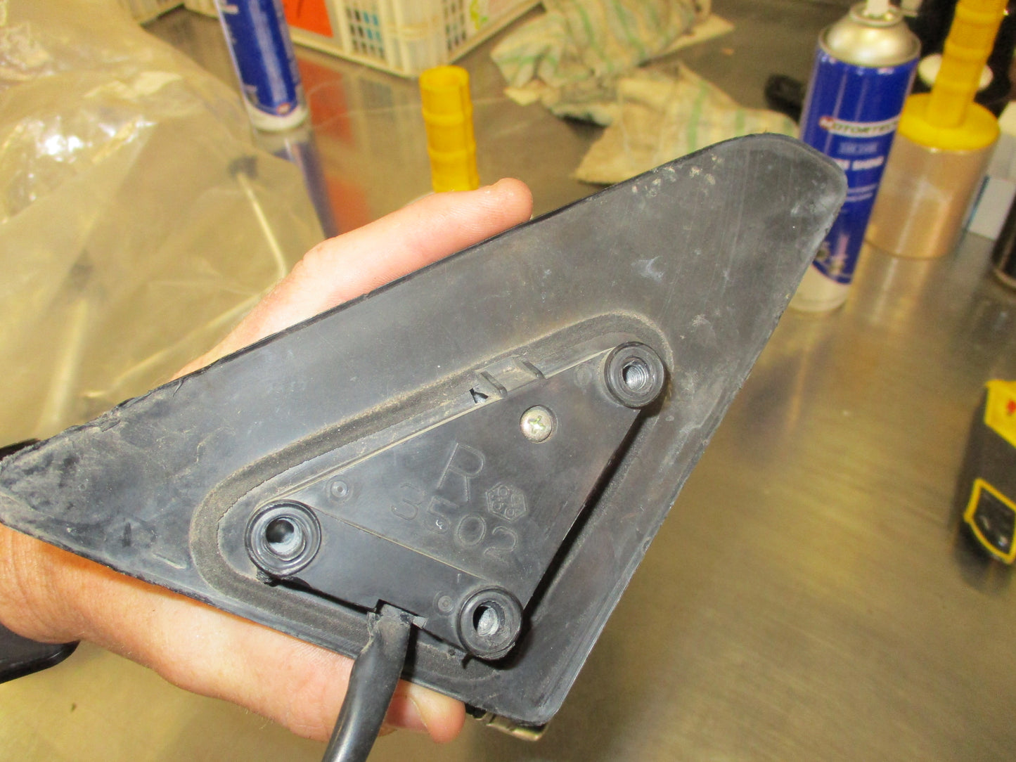 Toyota Landcruiser Genuine Right Hand Side View Mirror Used Part