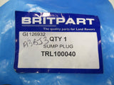 Britpart Land Rover Sump Plug New