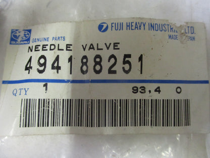 Subaru Genuine Needle Valve New Part