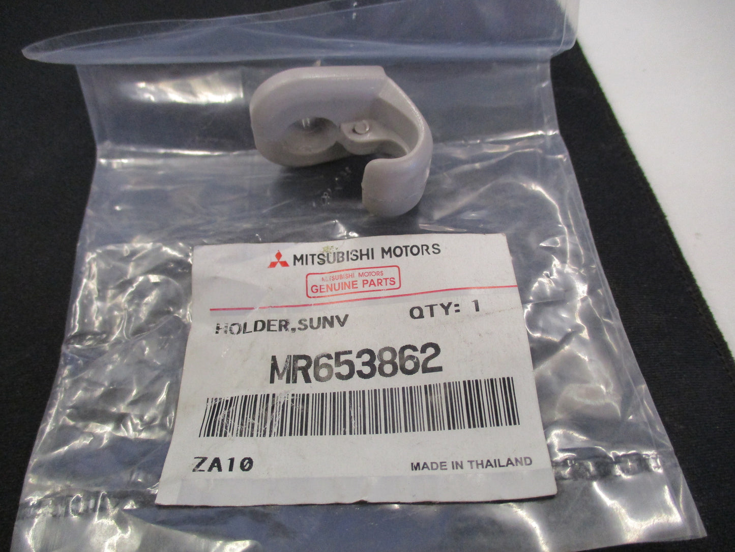 Mitsubishi Genuine Grey Sun Visor Bracket Clip Holder New