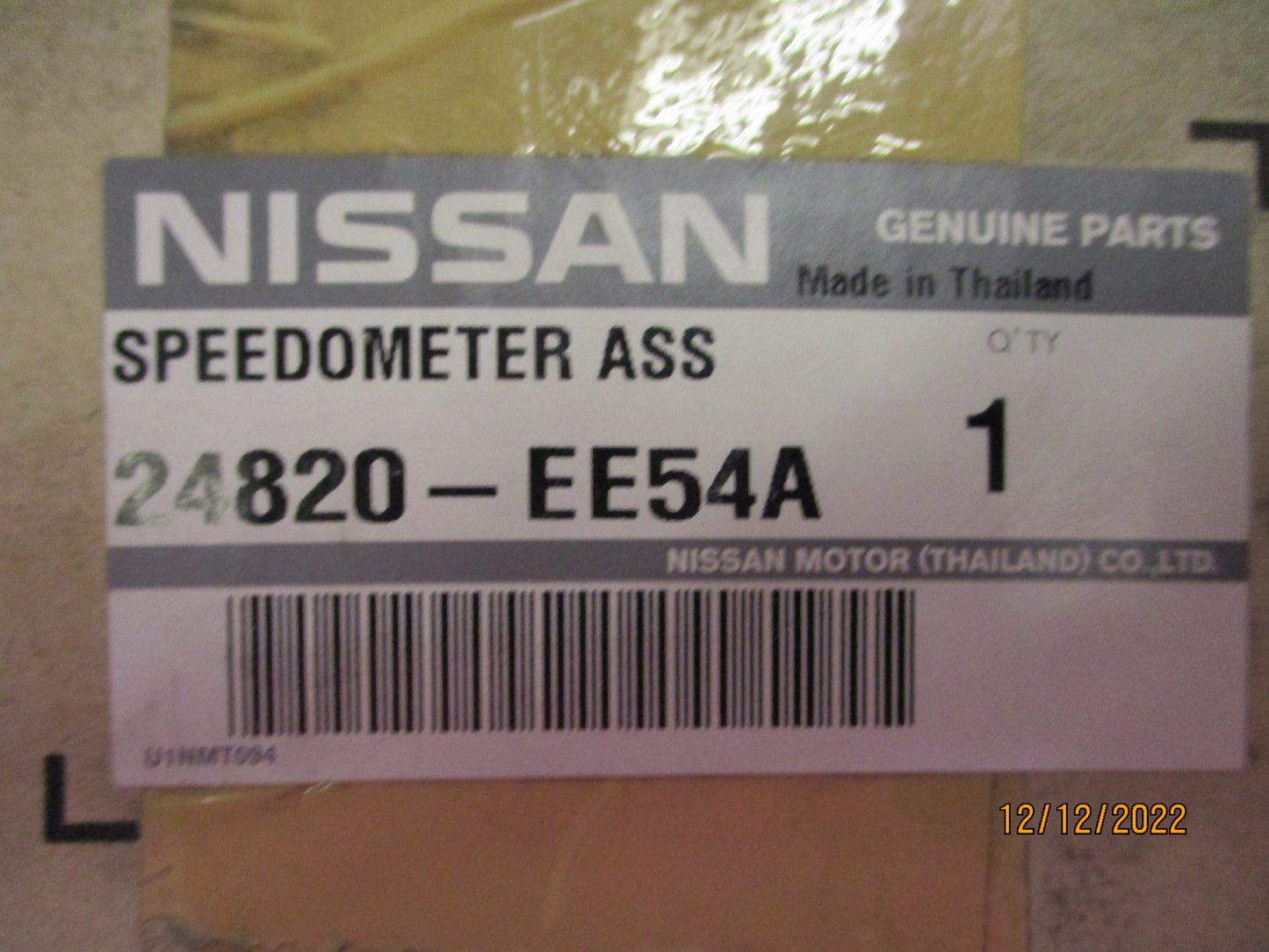 Nissan Tiida Genuine Speedo Assembly New Part