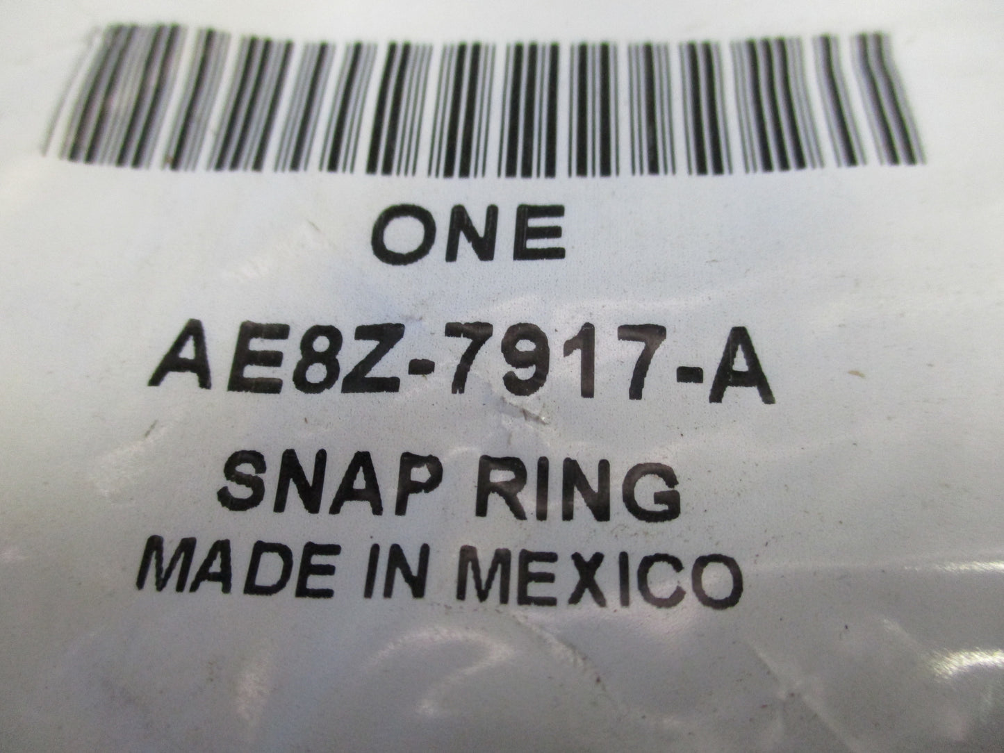 Ford Focus/Fiesta Genuine Snap Ring New Part