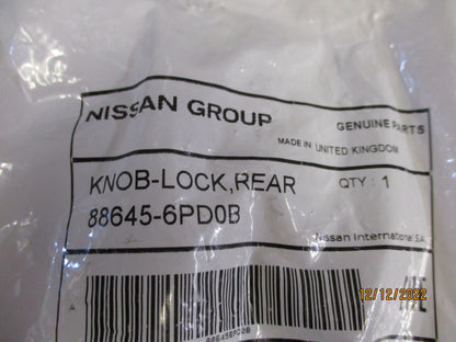 Nissan Juke Genuine Second Seat Release Button New Part