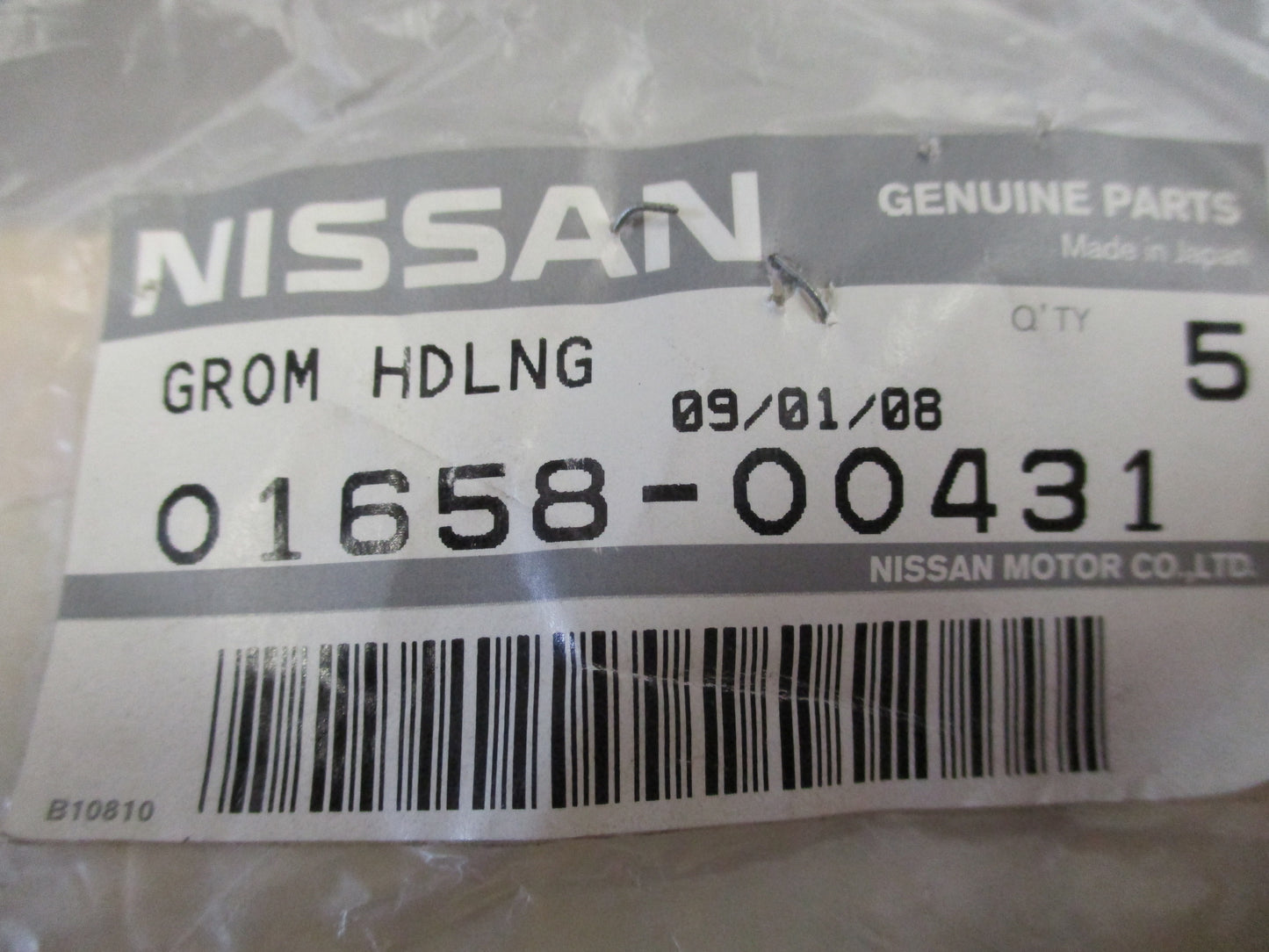Nissan 200SX/Quest Genuine Front Floor Plug New Part