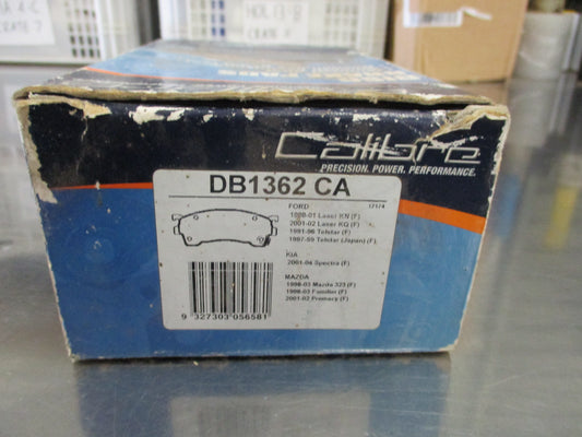 Calibre Front Brake Pads Suits Ford Laser/Mondeo/Mazda 323/Kia Spectra - New Part