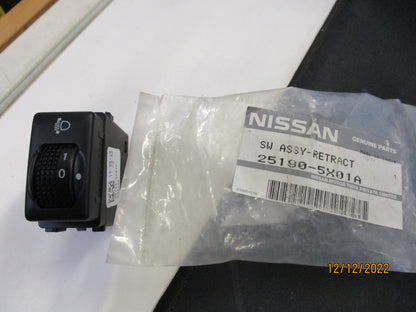 Nissan Navara D40M/R51 Pathfinder Genuine Headlight Adjuster Switch New Part