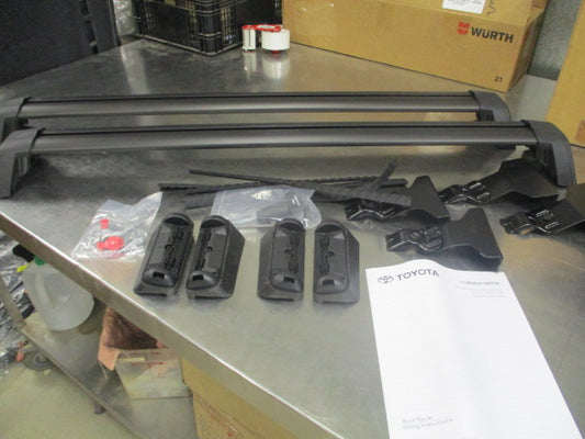 Toyota Corolla Hatch Genuine Roof rack Kit Aerorack New Part