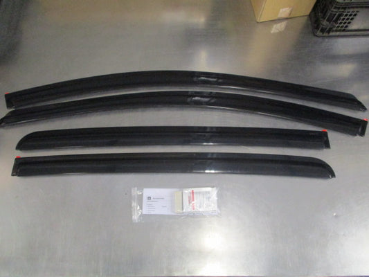 Holden Barina Genuine Slim Line Weather shields Kit New Part